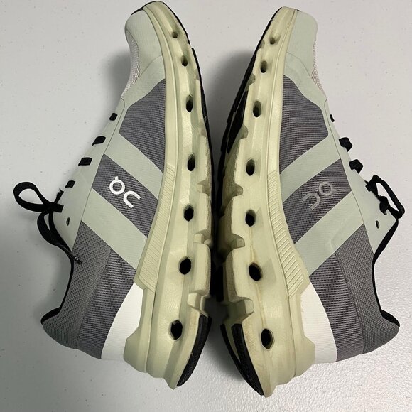 On Running Athletic Shoes in White and Gray - Picture 16 of 16